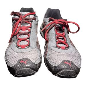 Puma Black and red Athletic Shoes size 10